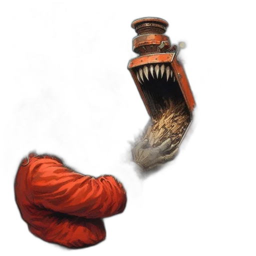 mask, hat, shoes, creature transparent PNG cut-out