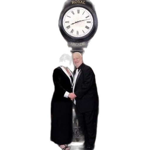 staff, umbrella, couple, stands transparent PNG cut-out