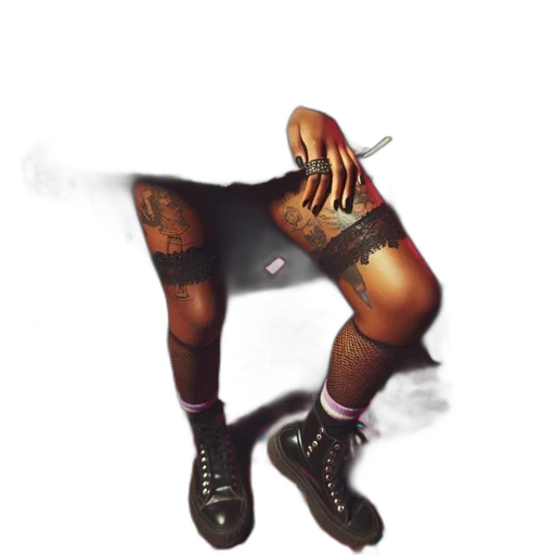 shoes, weapon, concept art, photorealistic transparent PNG cut-out