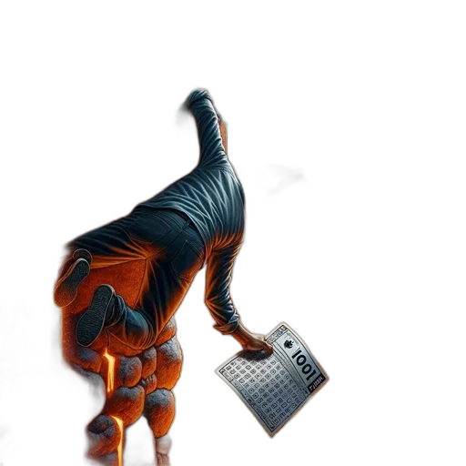robot, staff, animal, creature transparent PNG cut-out