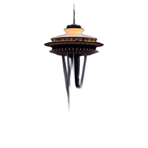 umbrella, concept art, seattle, space transparent PNG cut-out