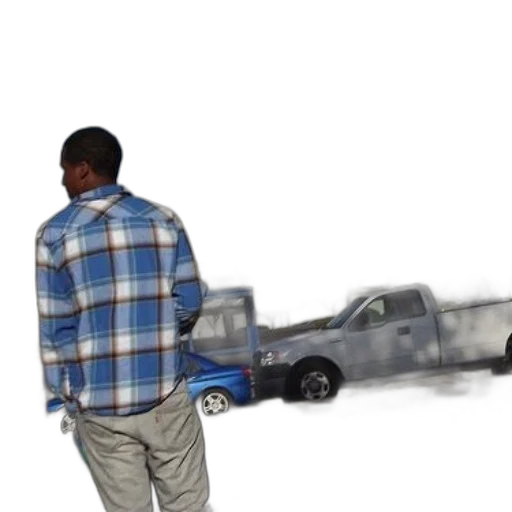 car, jacket, robot, weapon transparent PNG cut-out