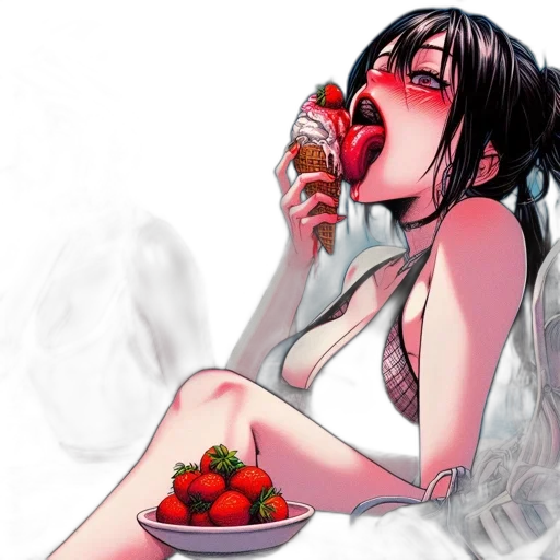 food, concept art, photorealistic, pixel art transparent PNG cut-out