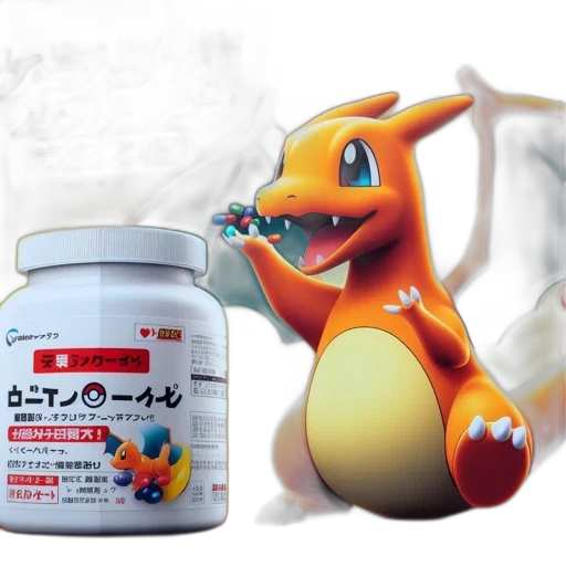 dragon, 3d render, charizard, holds transparent PNG cut-out