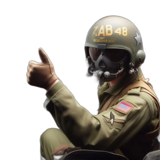 jacket, weapon, mask, concept art transparent PNG cut-out
