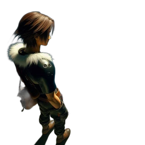 jacket, robot, weapon, mask transparent PNG cut-out