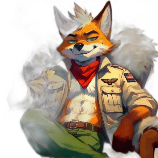 jacket, staff, animal, mask transparent PNG cut-out