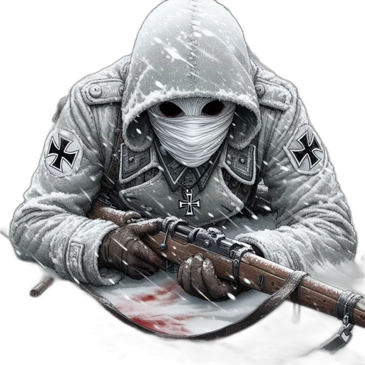 weapon, jacket, mask, sword transparent PNG cut-out