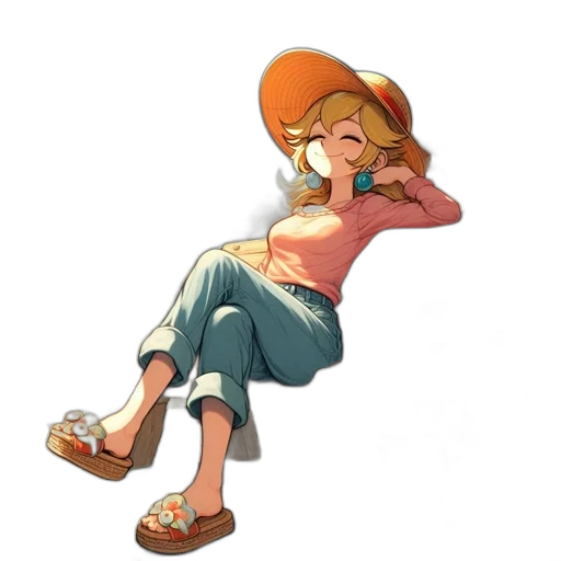 hat, staff, dress, pixel art transparent PNG cut-out