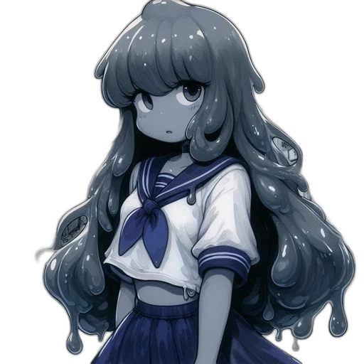 staff, hair, dress, crown transparent PNG cut-out