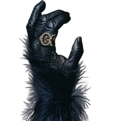 jewelry, creature, animal, hair transparent PNG cut-out