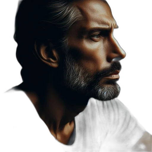 face, hair, photorealistic, fantasy art transparent PNG cut-out