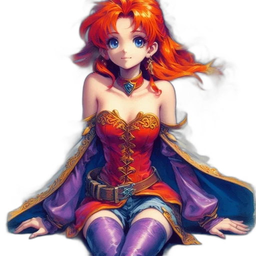 dress, crown, jewelry, fantasy art transparent PNG cut-out