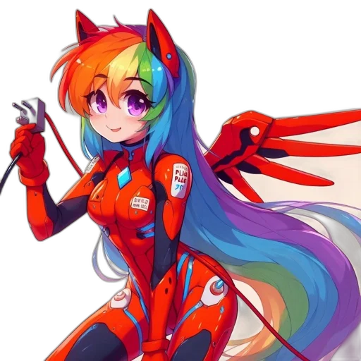 robot, staff, dragon, dress transparent PNG cut-out