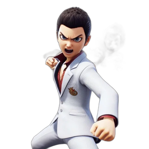 staff, jacket, concept art, 3d render transparent PNG cut-out
