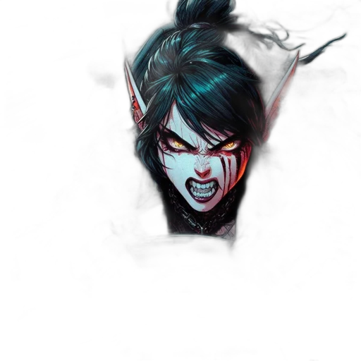 mask, face, weapon, comic book art transparent PNG cut-out