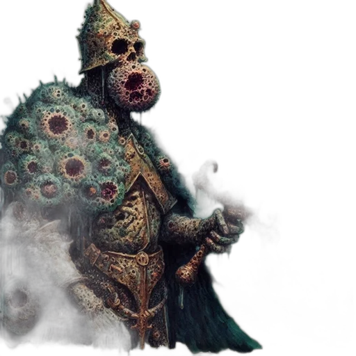 creature, mask, staff, concept art transparent PNG cut-out