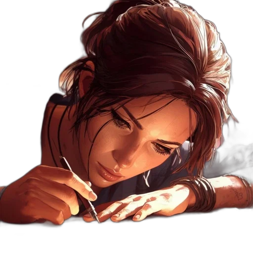 jewelry, staff, face, weapon transparent PNG cut-out