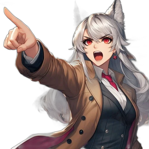 staff, weapon, jacket, animal transparent PNG cut-out