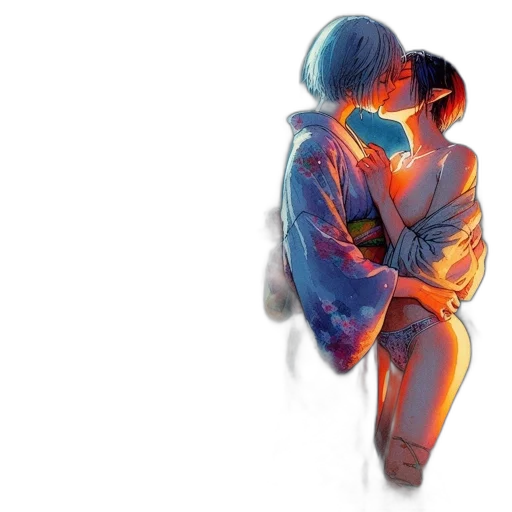 jacket, watercolor, concept art, oil painting transparent PNG cut-out