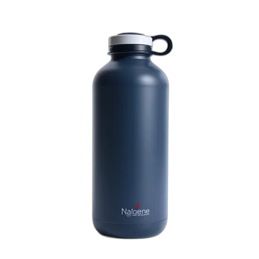 bottle, 3d render, sleek, dark transparent PNG cut-out