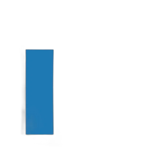 blue, bar, chart, titled transparent PNG cut-out