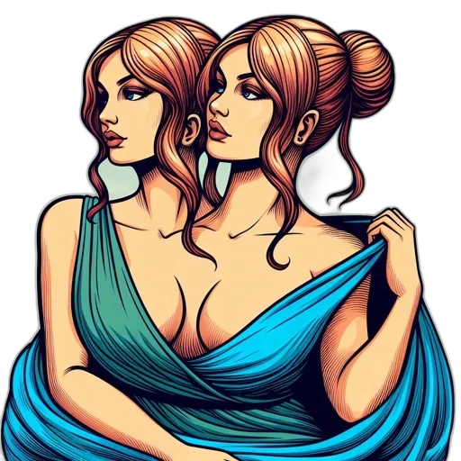 dress, jewelry, cartoon, comic book art transparent PNG cut-out