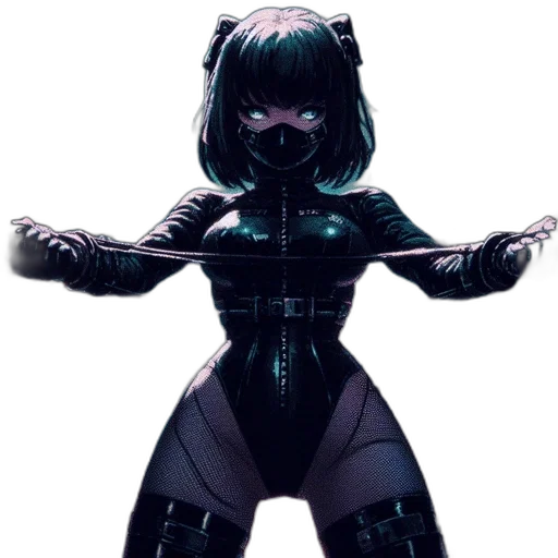 mask, robot, comic book art, concept art transparent PNG cut-out