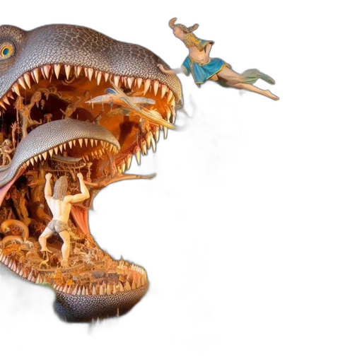 dragon, creature, jewelry, animal transparent PNG cut-out