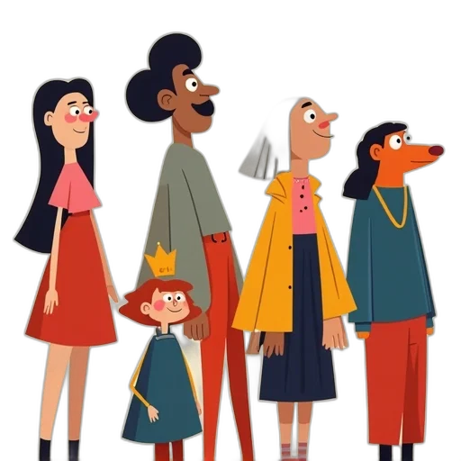 staff, concept art, cartoon, 3d render transparent PNG cut-out