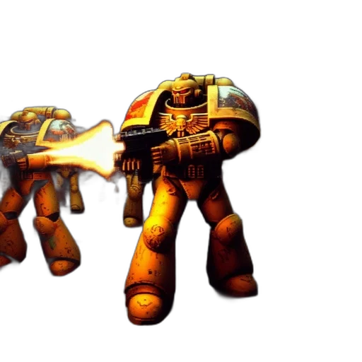 weapon, robot, concept art, 3d render transparent PNG cut-out