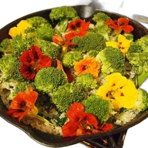 food, crown, skillet, filled transparent PNG cut-out