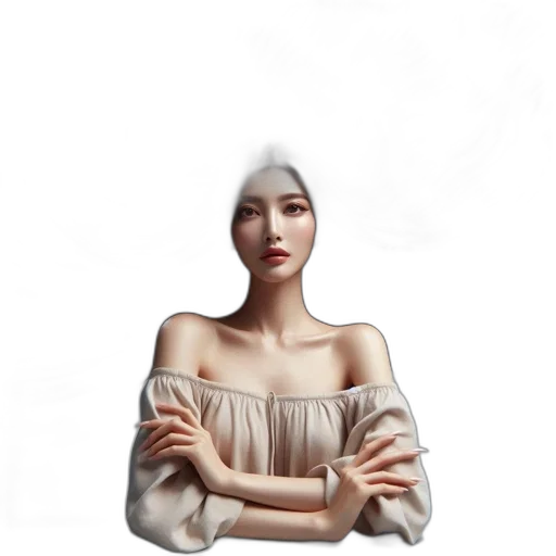 dress, jewelry, crown, face transparent PNG cut-out