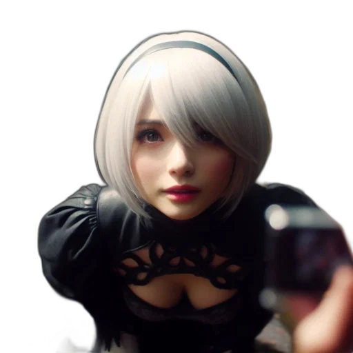 weapon, face, robot, dress transparent PNG cut-out