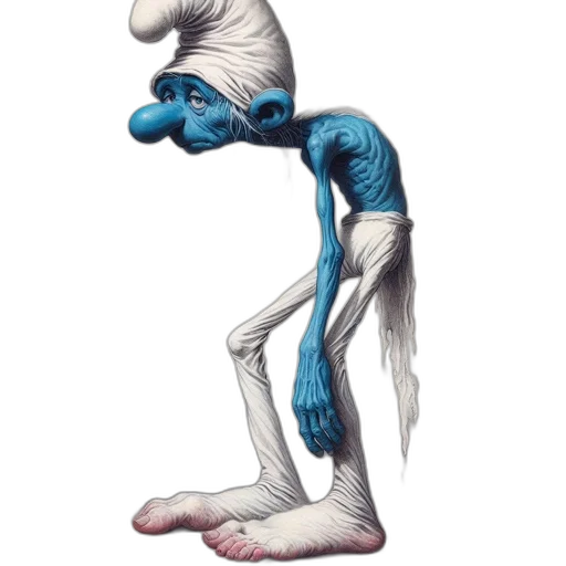 creature, robot, staff, mask transparent PNG cut-out