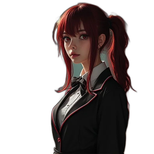 jacket, staff, face, concept art transparent PNG cut-out
