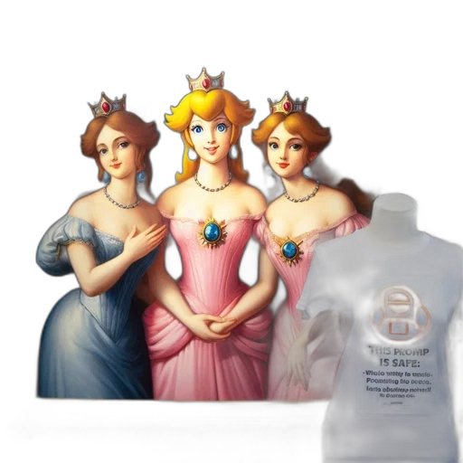 crown, dress, jewelry, 3d render transparent PNG cut-out