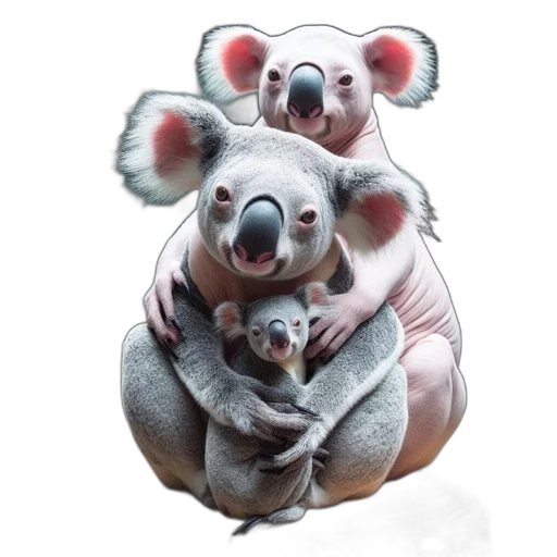 animal, creature, photorealistic, concept art transparent PNG cut-out