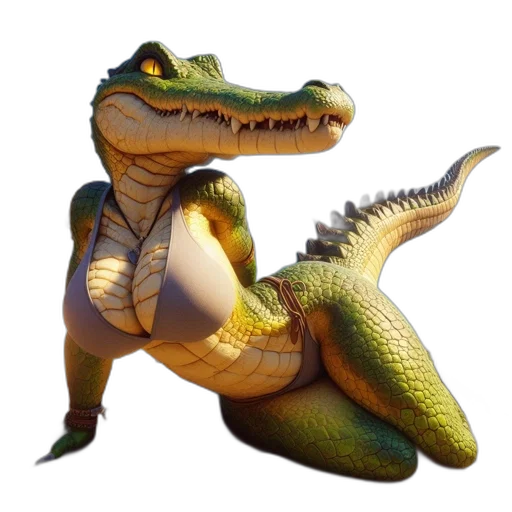 dragon, animal, creature, 3d render transparent PNG cut-out