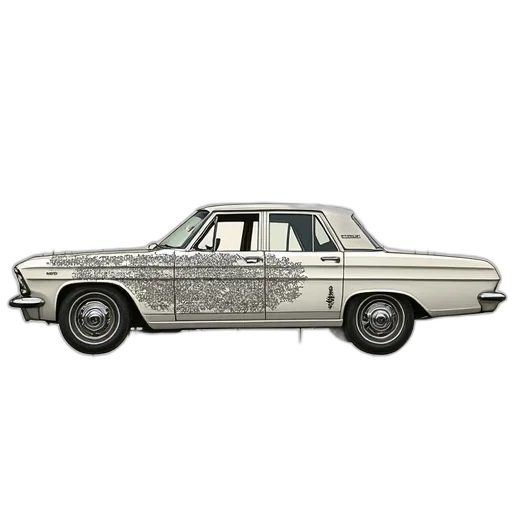car, photorealistic, 3d render, concept art transparent PNG cut-out