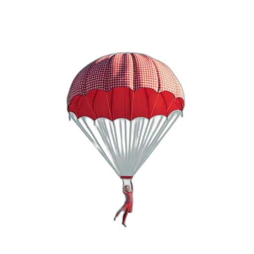 umbrella, 3d render, pixel art, concept art transparent PNG cut-out