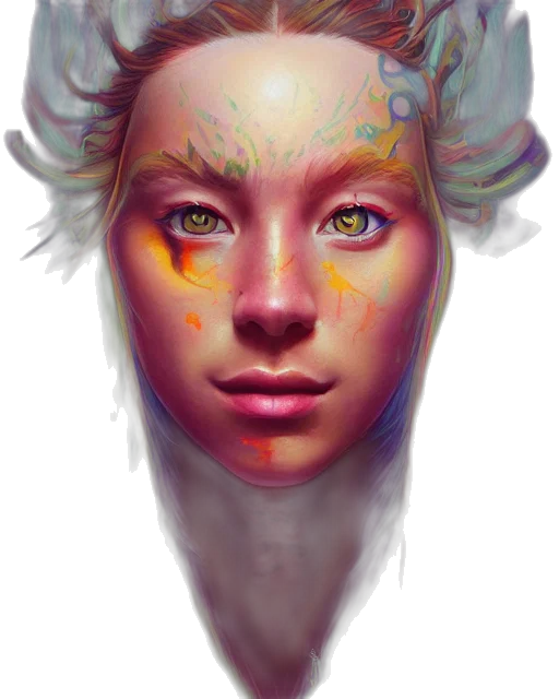 face, crown, mask, robot transparent PNG cut-out