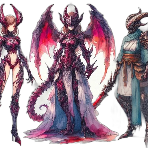 concept art, fantasy art, pixel art, comic book art transparent PNG cut-out