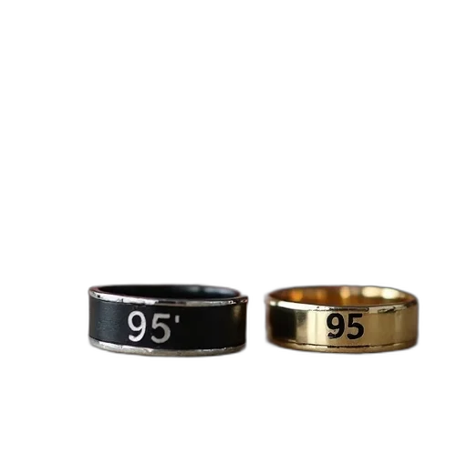 jewelry, 3d render, two, rings transparent PNG cut-out