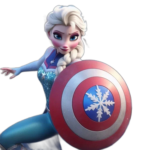 3d render, concept art, comic book art, fantasy art transparent PNG cut-out