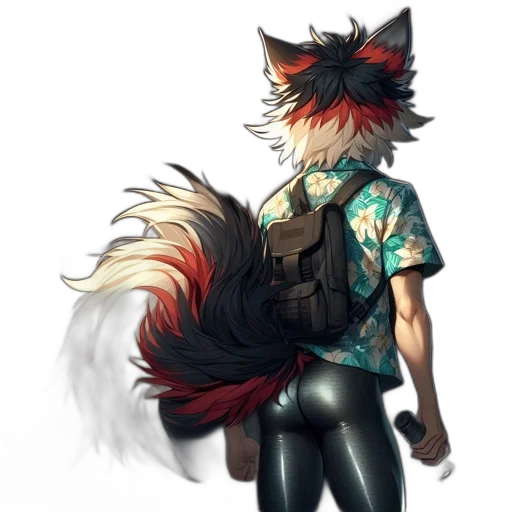 staff, jacket, weapon, animal transparent PNG cut-out