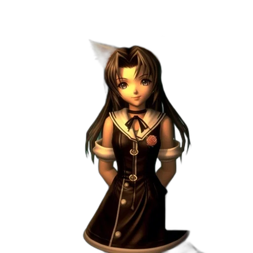staff, dress, fantasy art, 3d render transparent PNG cut-out