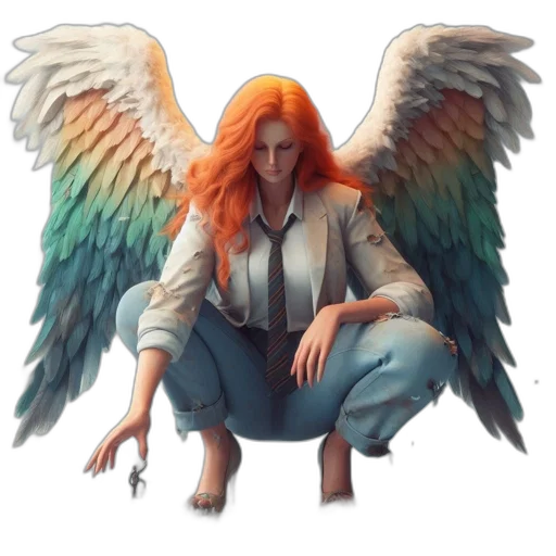 fantasy art, concept art, pixel art, comic book art transparent PNG cut-out