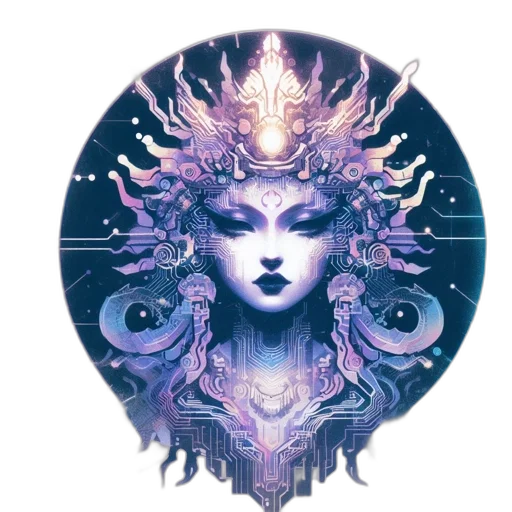 crown, mask, fantasy art, concept art transparent PNG cut-out