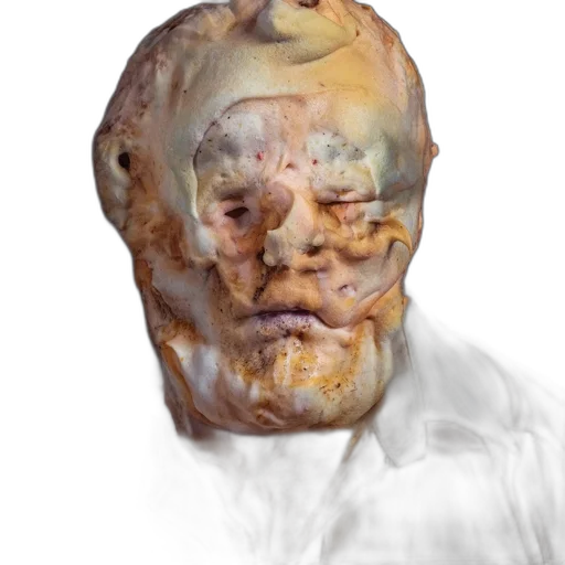 face, mask, creature, robot transparent PNG cut-out